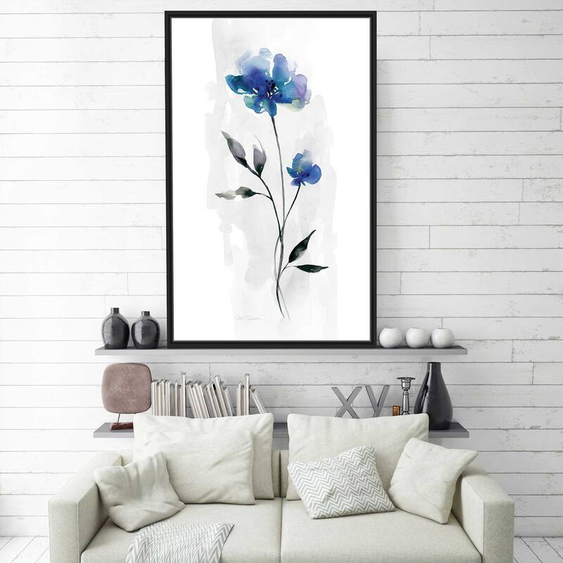 "Beautiful Blue III" by Carol Robinson Print on Floating Canvas