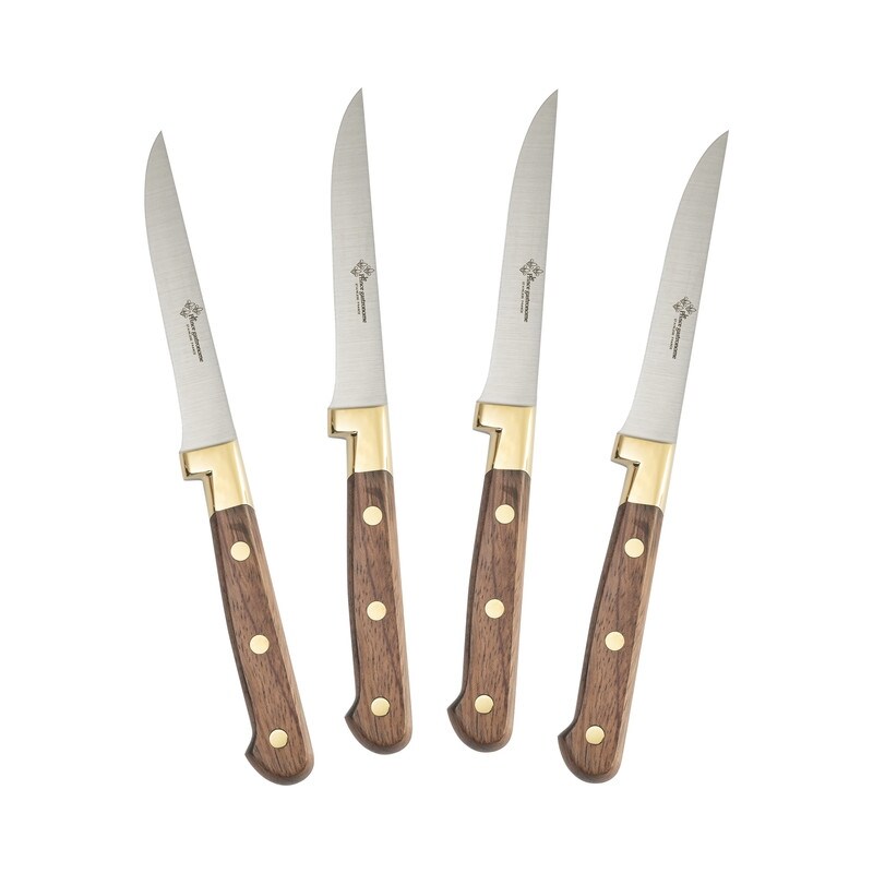 Laguiole Gold Steak Knives, Set of 4 + Reviews