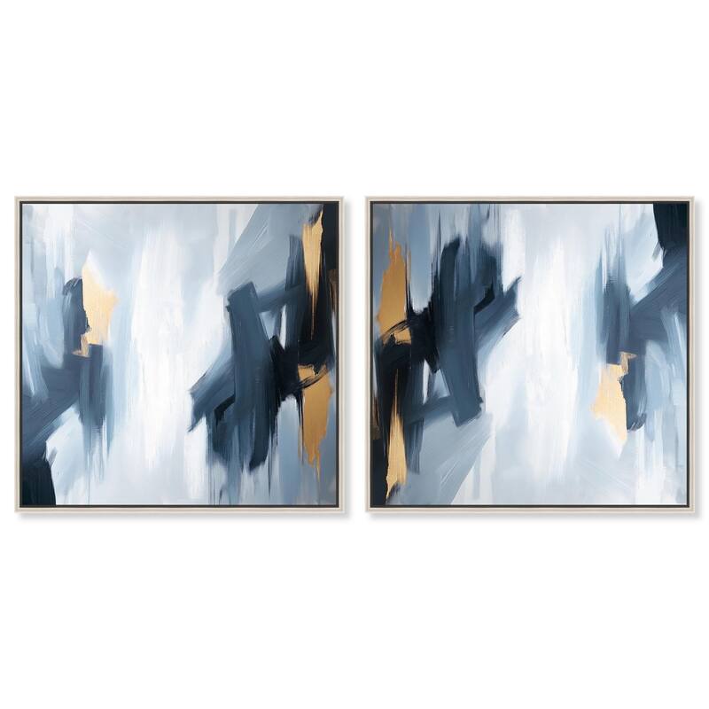 Lounging Sneaker Cheetah Canvas by Art Remedy - 45" x 30" - Black