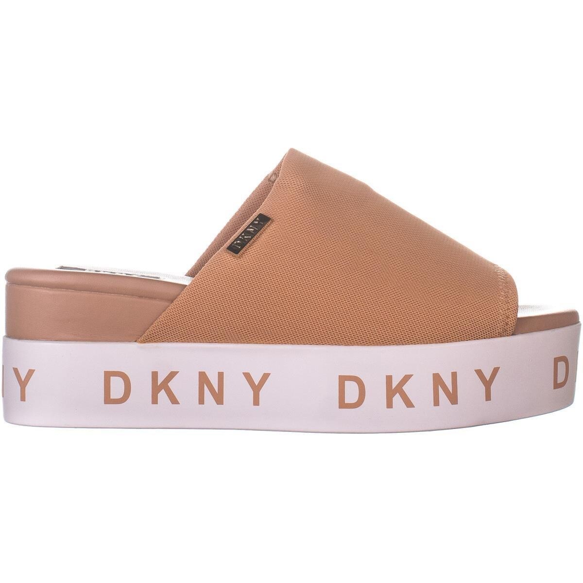 dkny platform sandals