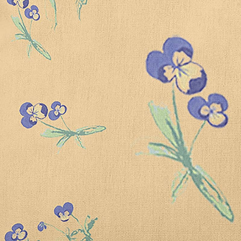 Violets Scattered Decorative Throw Pillow