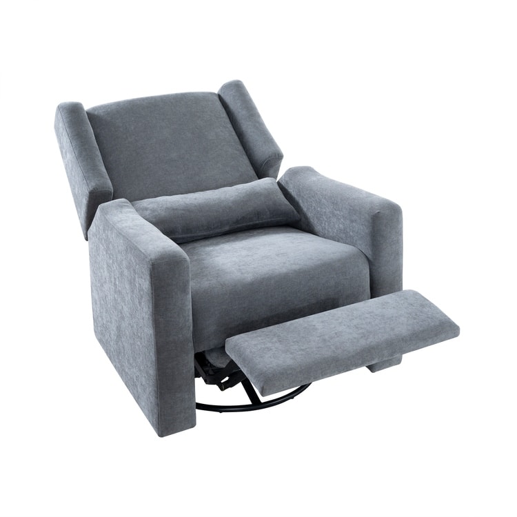Tanya Luxury Power Motion Recliner Chair with Swivel Glider, Upholstered Living Room Reclining Sofa Chair with Lumbar Support