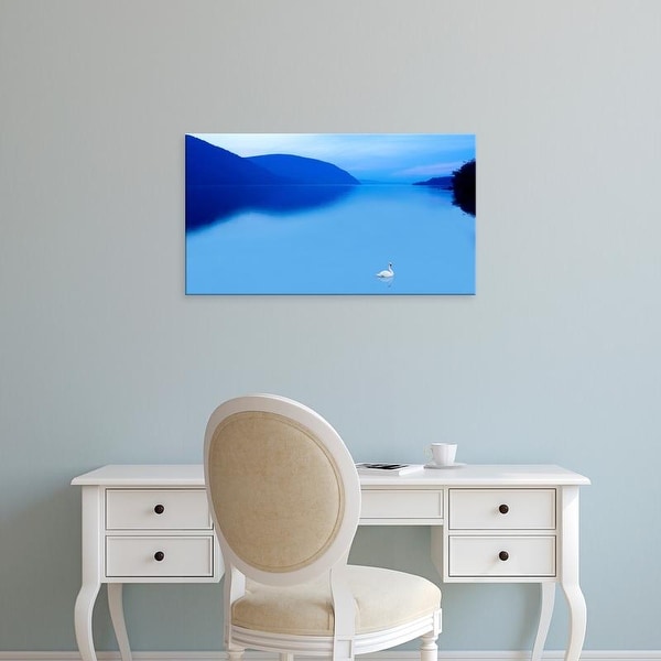 Easy Art Prints James McLoughlin's 'Scene on the Water IV' Premium Canvas Art