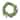 Green Haven Fern Wreath (Set of 4)