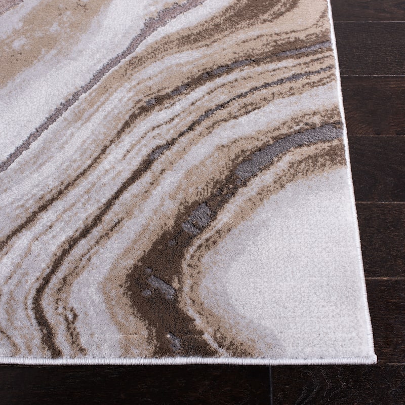 SAFAVIEH Craft Clytie Modern Abstract Marble Pattern Rug