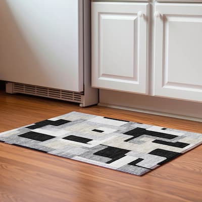 Premium Washable Super Soft Geo Casual Mayfield Rug