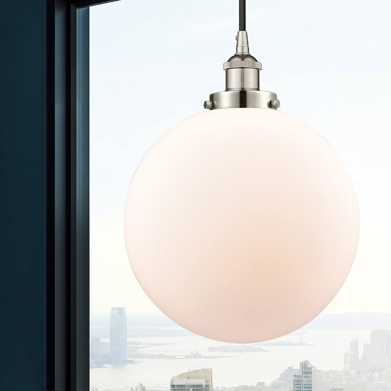 Innovations Lighting 616-1PH-16-12 Beacon Pendant Beacon 12" Wide
