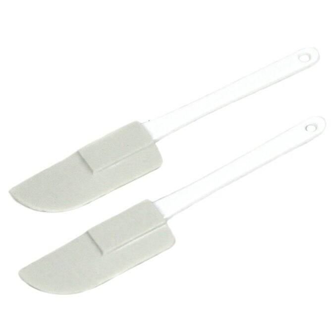 Chef Craft 6" Long Mini Spatula / Bowl Scraper 2pc Set - 1 Set