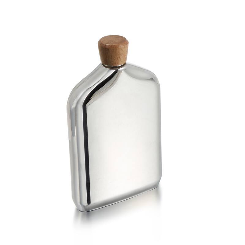 Nambe Vie Collection Flask - 8 Oz