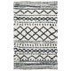 preview thumbnail 173 of 175, SAFAVIEH Arizona Shag Lotta Moroccan 1.2-inch Thick Rug 3'2" x 5' - Ivory/Slate