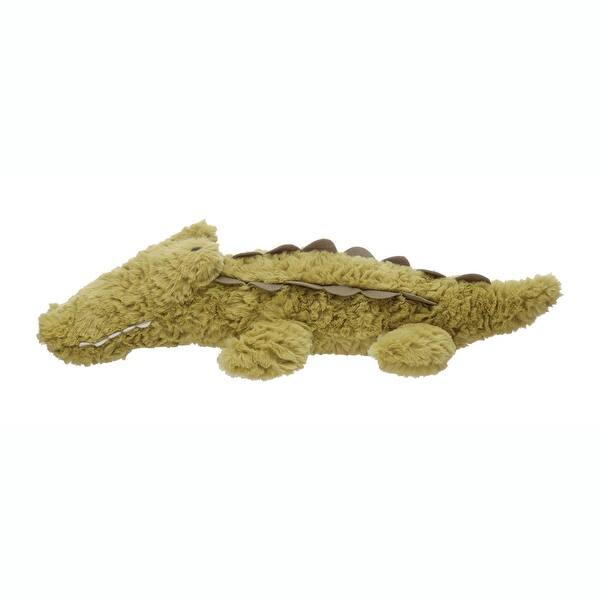 slide 2 of 4, Plush Alligator - 19.0"L x 9.0"W x 5.0"H Green - 19.0"L x 9.0"W x 5.0"H - Polyester