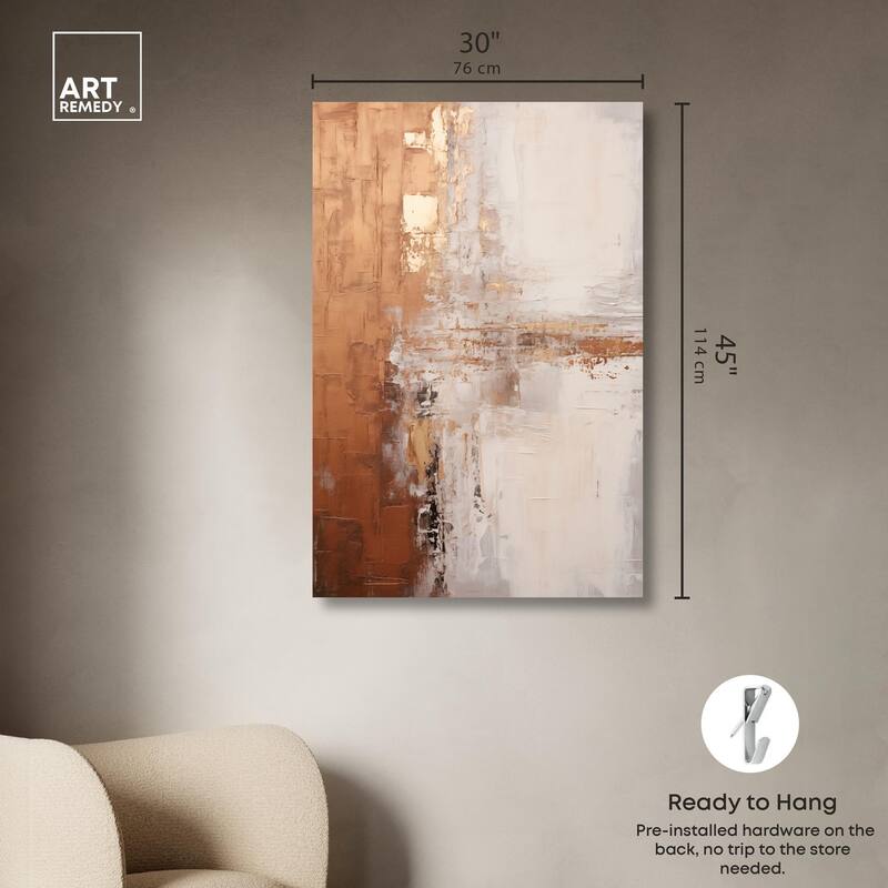 Burnished Memory Canvas by Art Remedy, Gallery Wrapped