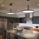 preview thumbnail 2 of 9, VONN Lighting Salm 24" ETL Certified Integrated LED Disc Adjustable Chandelier Black - 24"L x 24"W x 120"H