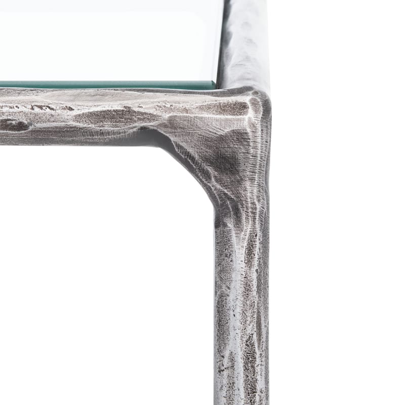 SAFAVIEH Couture Dorotea Forged Metal Rectangle Console Table - 48" W x 12" L x 30" H - 48"W x 12"D x 30"H
