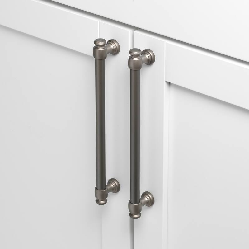 Gliderite 7-5/8 Inch Center to Center Classic Euro Bar Pull Cabinet Hardware Handle - 4361-192-GPH