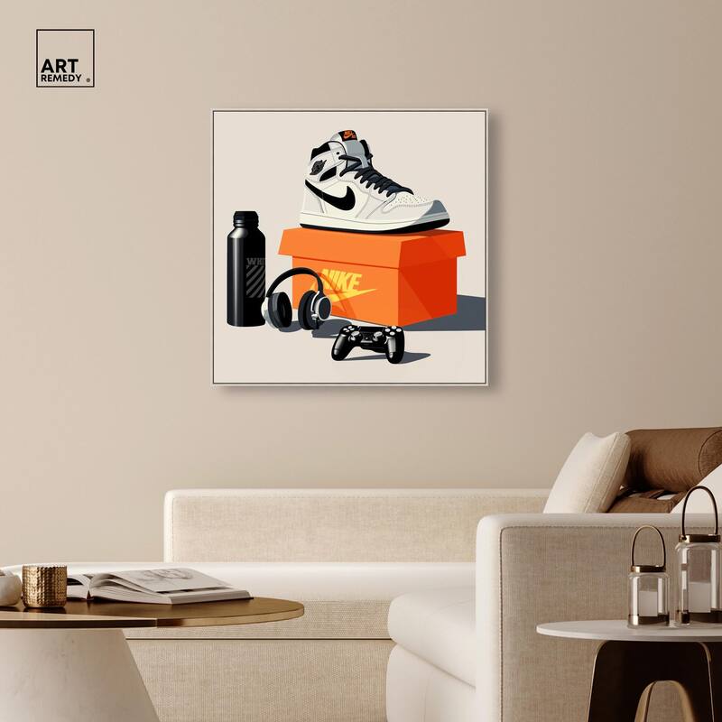 Important Sneaker Accessories Canvas by Art Remedy