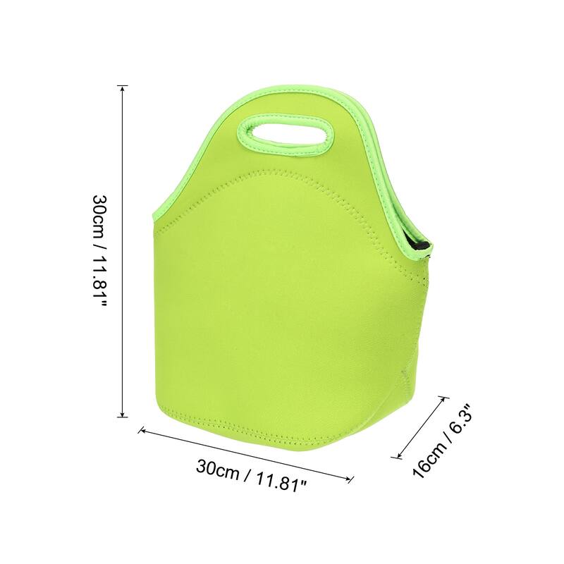 Insulated Lunch Bag, Neoprene Lunch Tote Bag with Shoulder Strap