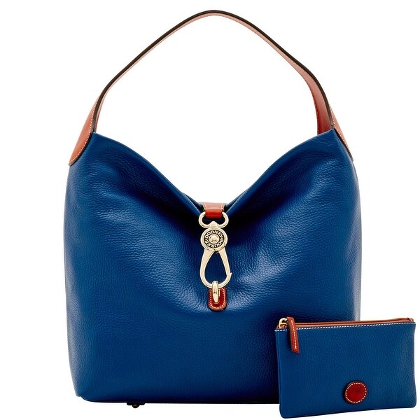 Shop Dooney Bourke Pebble Grain Logo Lock Shoulder Bag Shop Dooney Bourke Pebble Grain Logo Lock Shoulder Bag