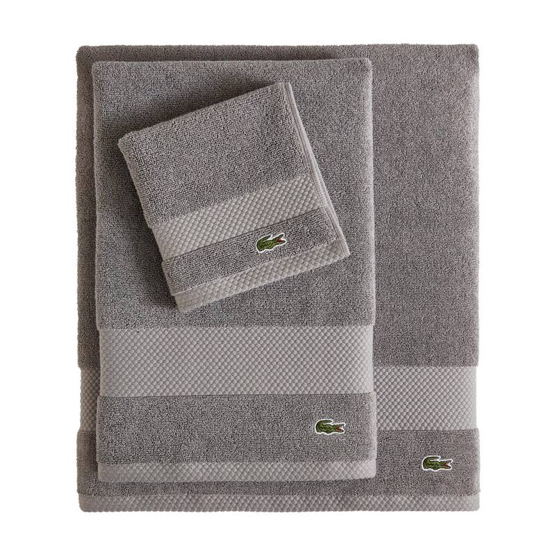 Lacoste Heritage Supima 100% Cotton Bath Towel