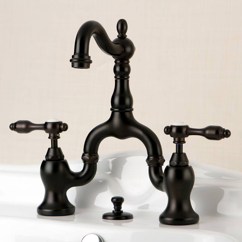 Kingston Brass Tudor Bridge Bathroom Faucet