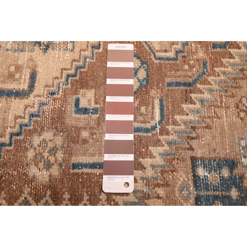 ECARPETGALLERY Hand-knotted Antalya Vintage Brown Wool Rug - 3'10 x 6'7