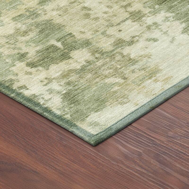 Machine Washable Indoor/ Outdoor Modern Jenna Chantille Rug