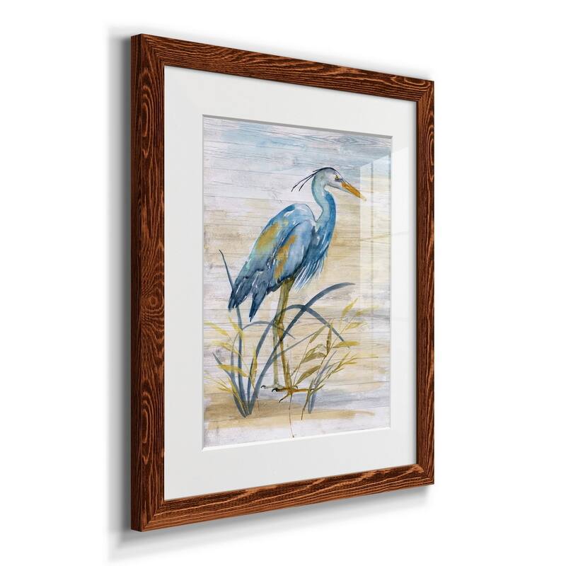 Blue Heron I-Premium Framed Print - Ready to Hang