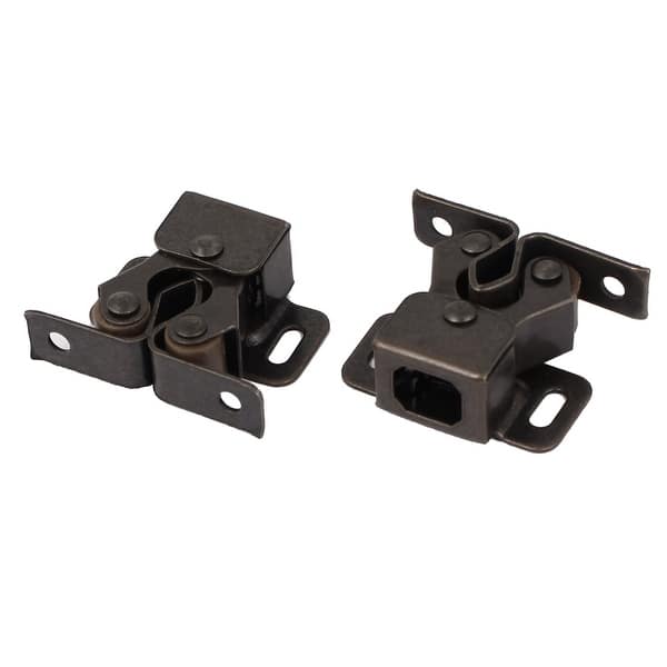 16mmx28mm Door Ball Roller Latch Catch Copper Tone 2pcs