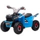 preview thumbnail 11 of 27, 6V Kids ATV Quad Car with Back Trailer, Electric Ride-On for Toddlers with Forward/Reverse, and Wear-Resistant Wheels