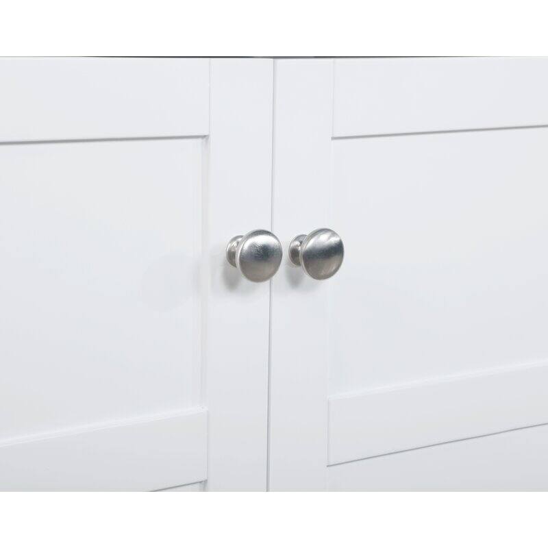 Modern 60" Double Bathroom Vanity Sink - 60"x21.5"x35"