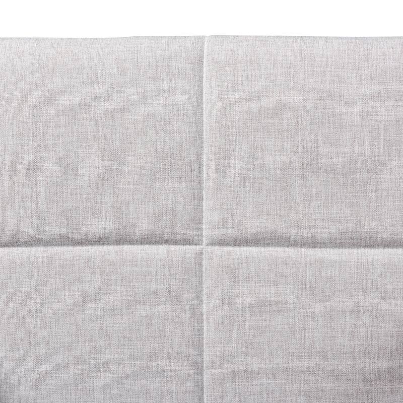 Theresa Mid-Century Modern 5-Piece Wood Dining Set-Greyish Beige