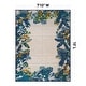 preview thumbnail 17 of 30, Contemporary Floral Border Indoor/Outdoor Area Rug