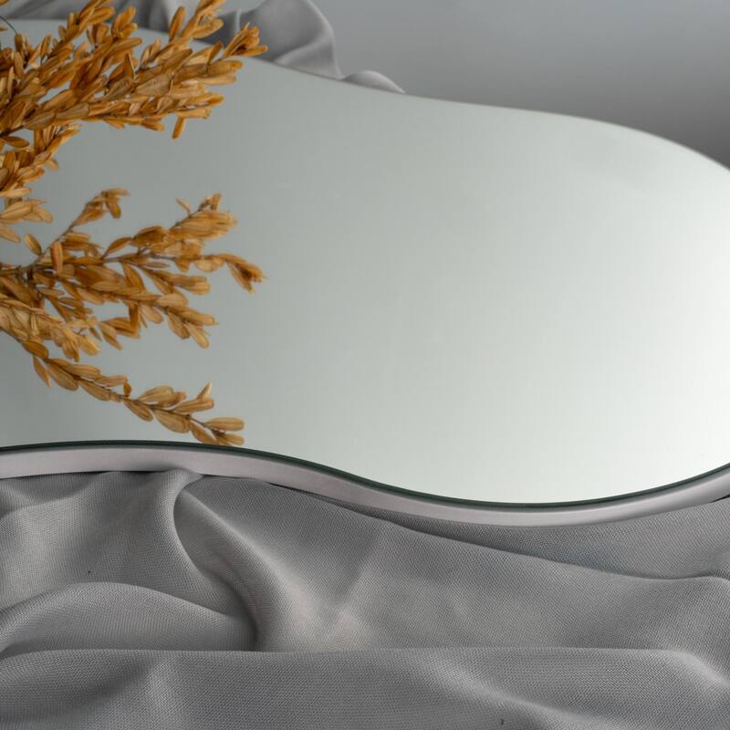 Asymmetrical Mirror, Decorative Frameless Irregular Mirror