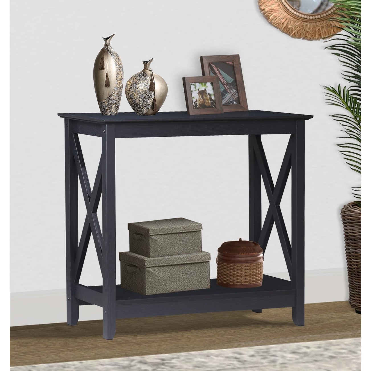 Modern farmhouse console table deals