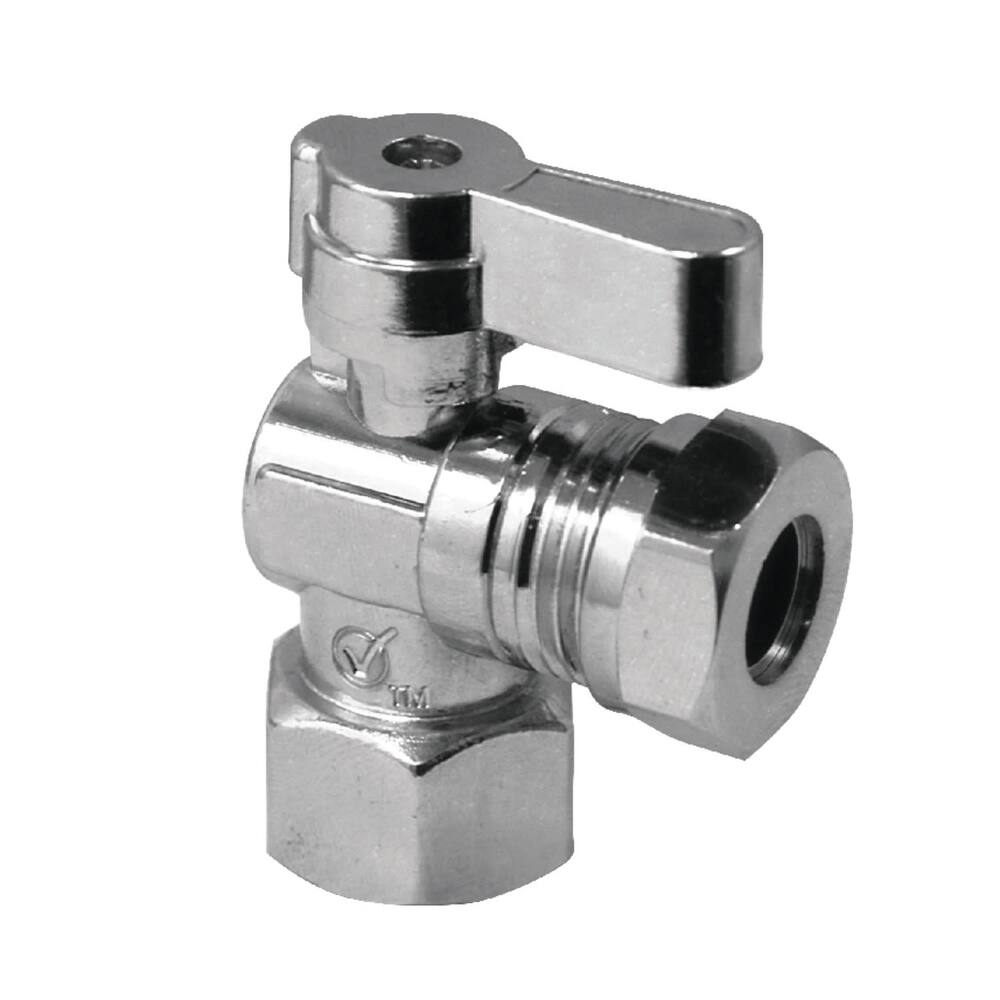 Kingston Brass Slip Joint Angle Stop Valve
