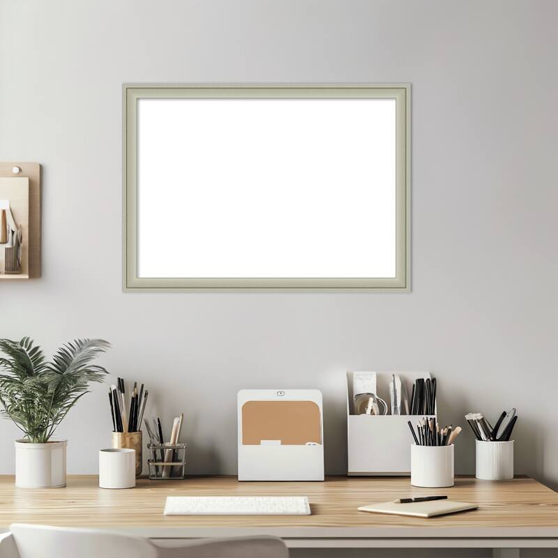 Amanti Art Florence Gold Framed Dry Erase Magnetic Board