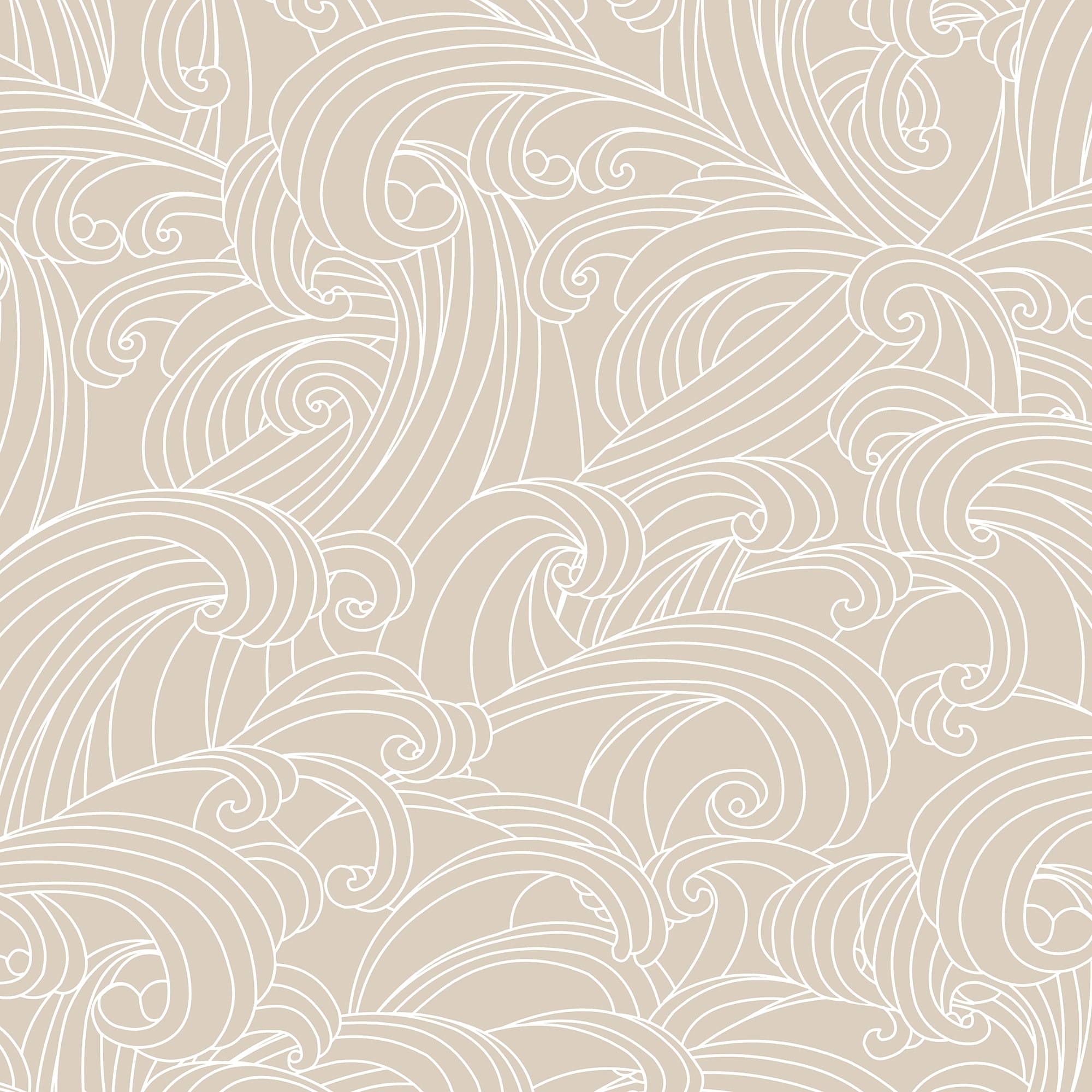 Veer Decor Big Wave Wallpaper - Roll 20.86"x33ft
