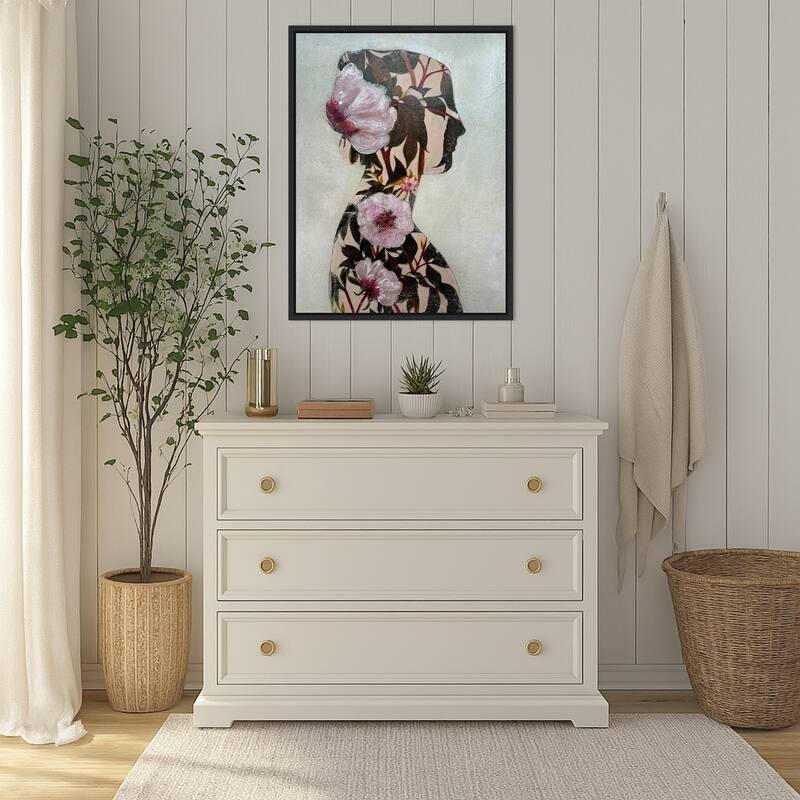 Echoes of Eden No. 2 by Karenina Fabrizzi (23 x 30 in.), Framed Canvas Wall Art Print