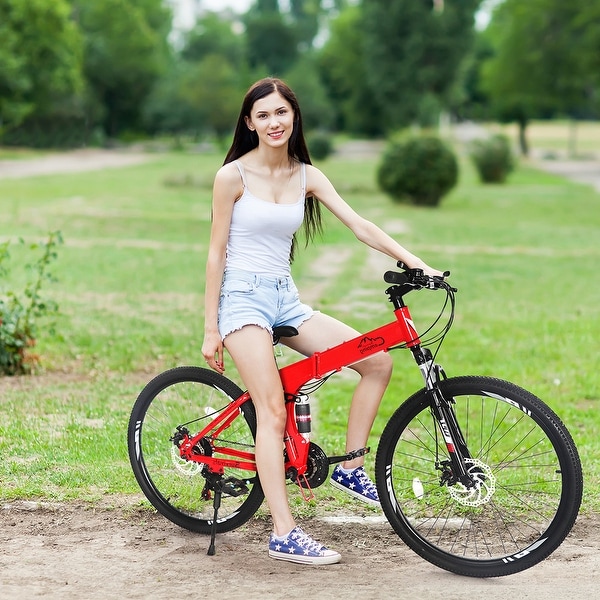 High carbon steel mountain bike on sale