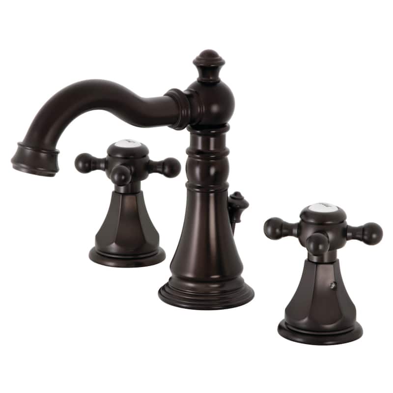 Kingston Brass FSC197.BX Metropolitan 1.2 GPM Deck Mounted Widespread - Oil Rubbed Bronze