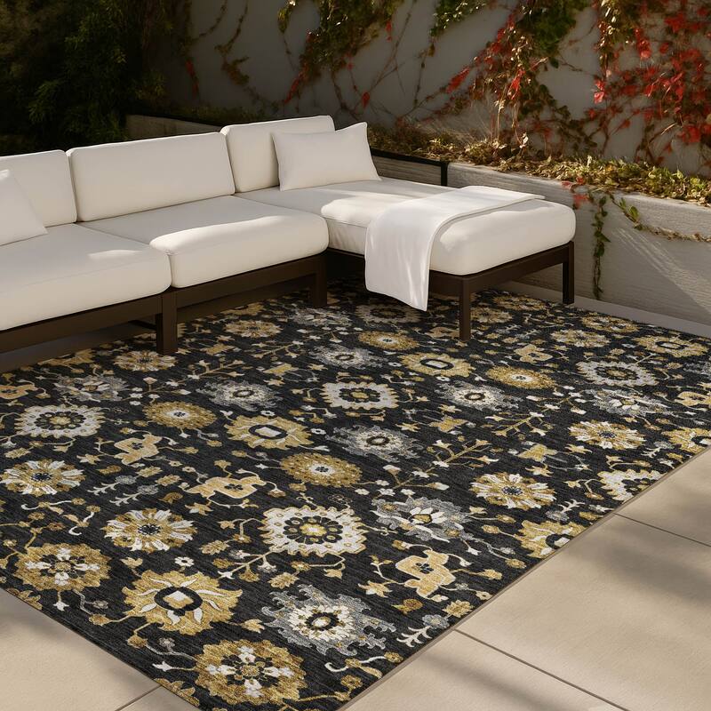 Machine Washable Indoor/ Outdoor Global Durango Chantille Rug