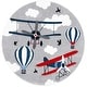 preview thumbnail 17 of 29, SAFAVIEH Carousel Kids Rudolfina Airplane Rug