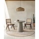 preview thumbnail 8 of 10, Clyde Modern & Contemporary Area Rug Taupe - 5'3" Round