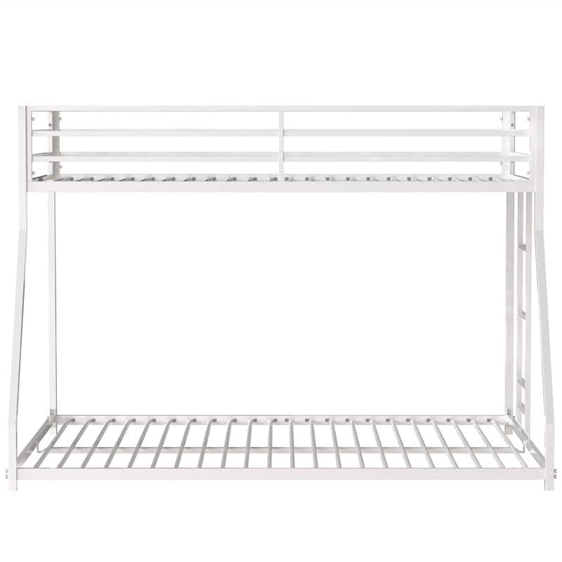 Twin Over Full Metal Bunk, White