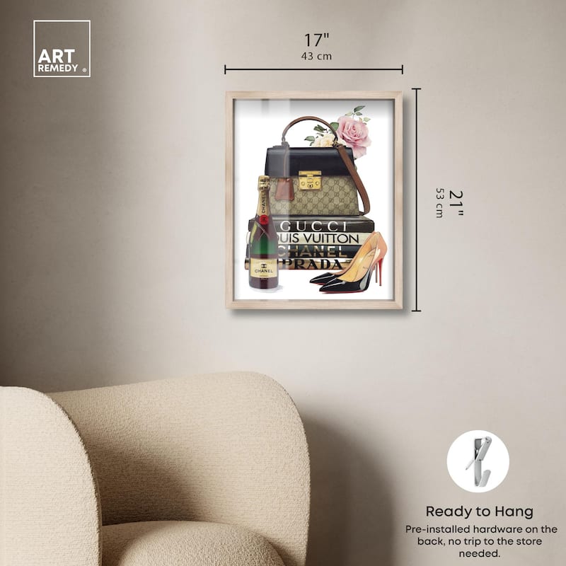 Let's Go Out Tonight Shadowbox by Art Remedy