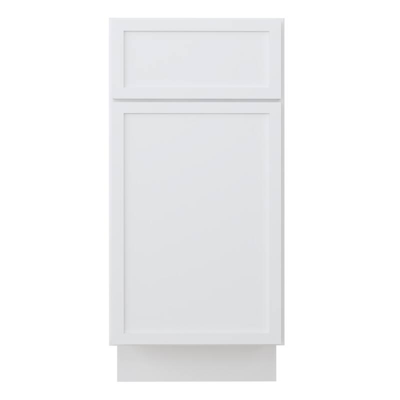 Vanity Art 15" Freestanding Single Base Storage Cabinet with Soft Close Door