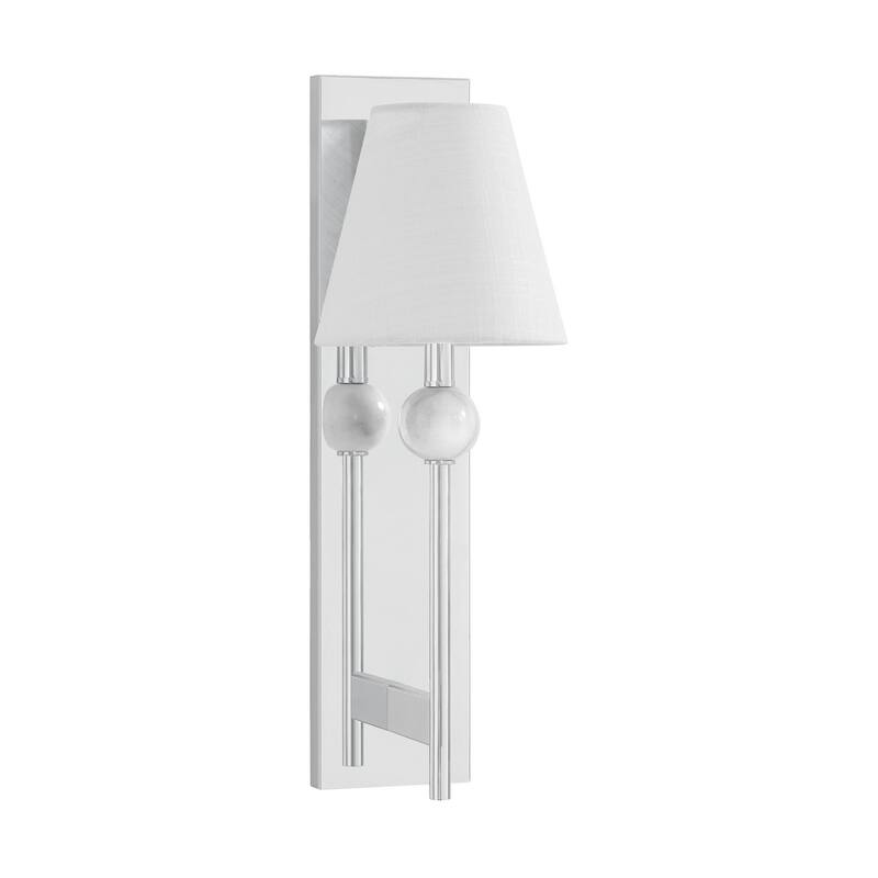 Travis 1-Light Wall Sconce - Polished Chrome