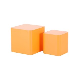 MDF Nesting table/Square Side Table/Coffee Table/End table Set of 2 ... image.