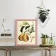 preview thumbnail 133 of 138, Printed Tuscan Fruits IV -Framed Print w/glass-Cherry Red