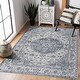 preview thumbnail 24 of 118, Hauteloom Manhattan Machine Washable Oriental Persian Medallion Vintage Distressed Area Rug